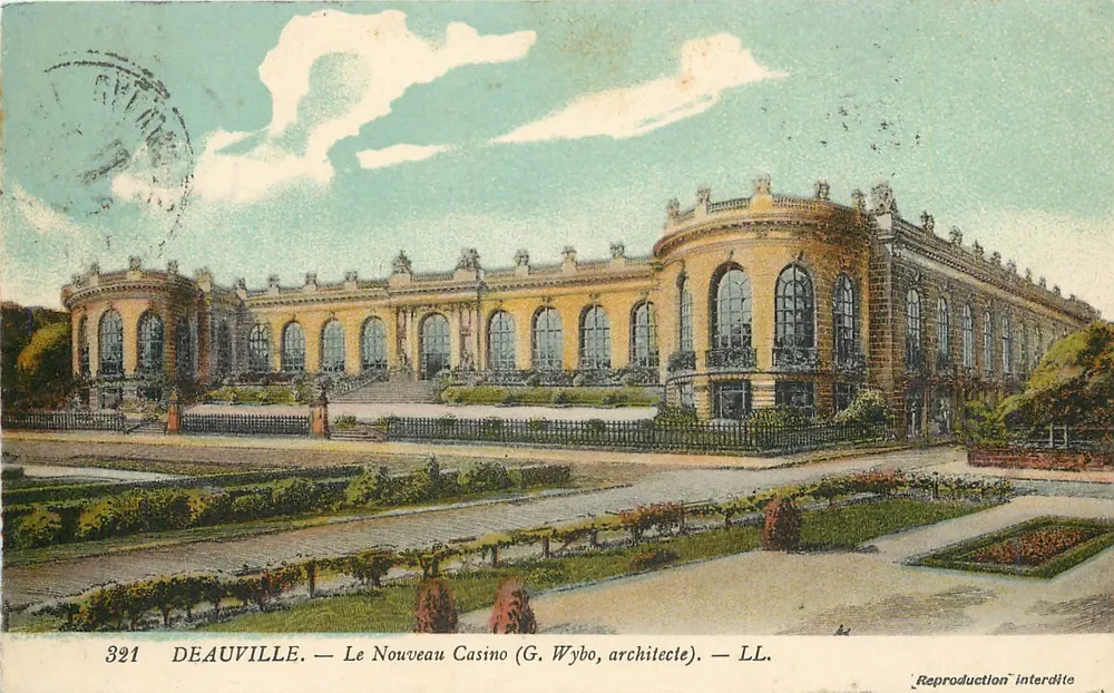 Deauville — Le Nouveau Casino (G. Wybo, architecte) — LL. - Recto