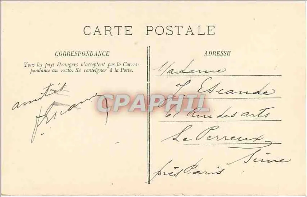 Rouen - Notre-Dame - Tombeau des Cardinaux d'Amboise - LL. n°66 - Rückseite