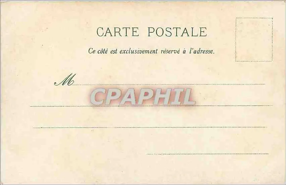 Il Caos — Strada di Gavarnie — Editore J. Serre, n° 248302 - Verso