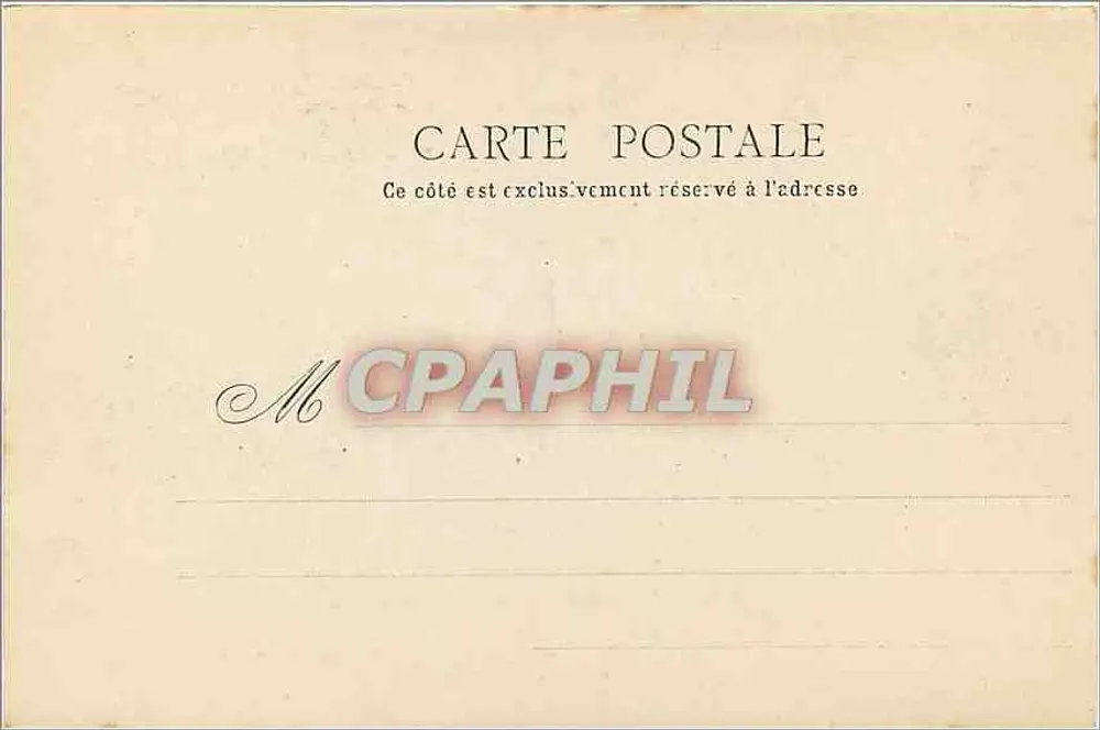 Pau - Vista geral do Castelo — D. T. Ealtour, Lourdes, N°21 - Verso