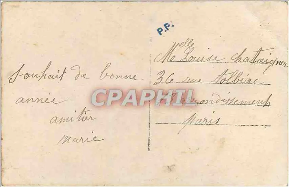 Criança em uniforme marítimo — com buquê de flores — editor Kelenia, n°136 - Verso