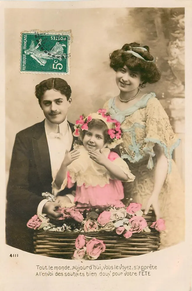 Família — Festa — Editor desconhecido, n°4111 - Frente