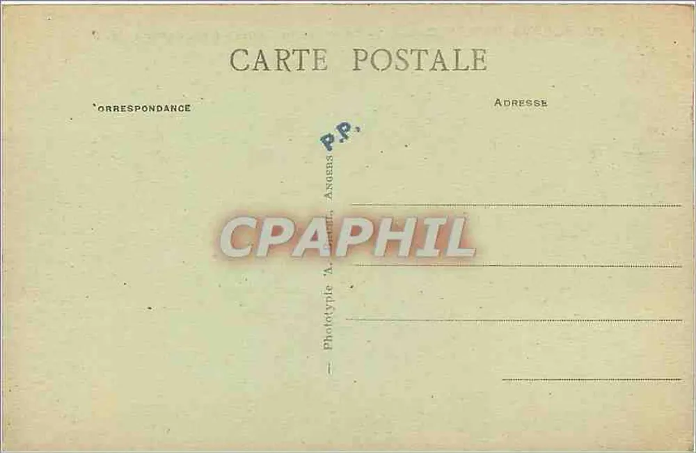 Perros-Guirec (C.-du-N.) - Die Pointe du Château aus der Vogelperspektive - A. B. - Rückseite