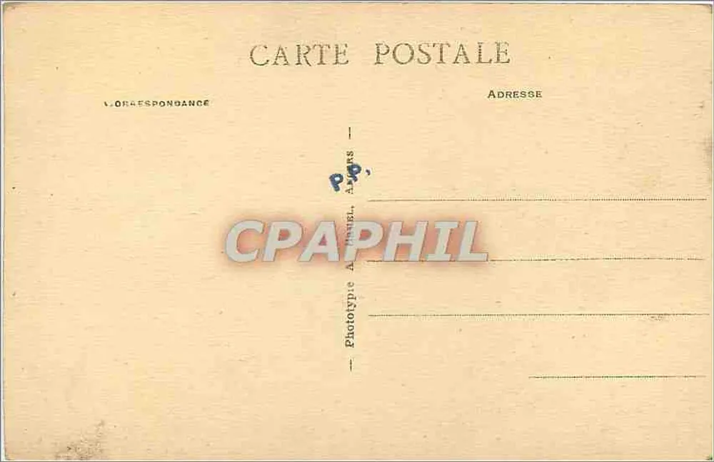 Église de la Clarté — Perros-Guirec (Côtes-du-Nord) — A. B. - Verso