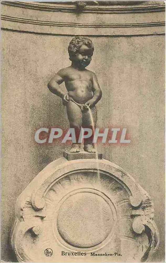 Menino Pisando — Bruxelas — Editor Thill, n° 4 - Frente
