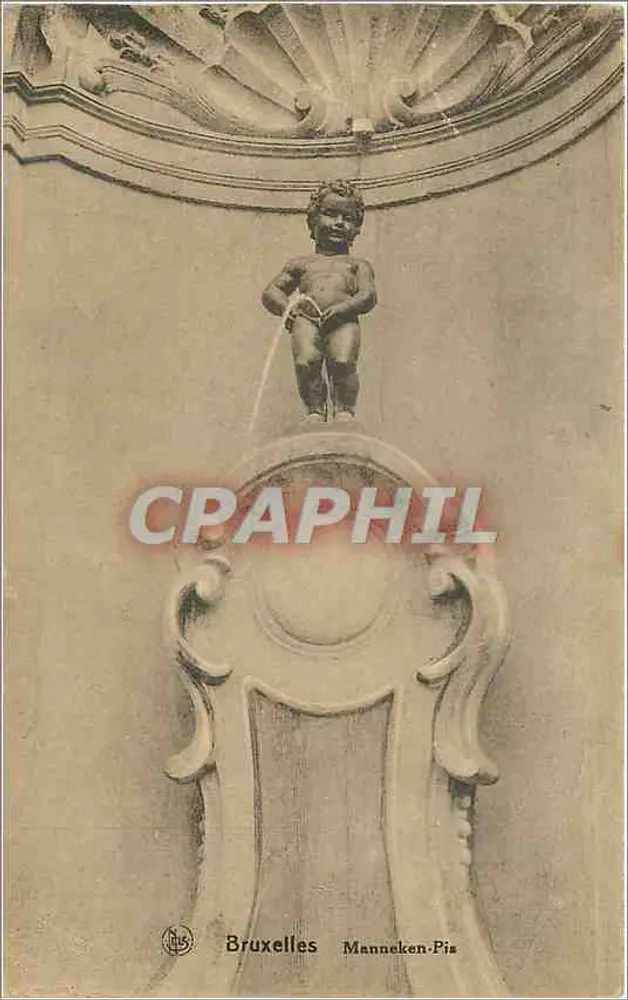 Manneken-Pis — Bruxelas — editor Thill, n° 35 - Frente