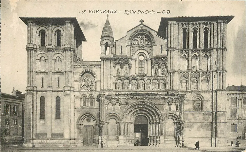Bordeaux — Igreja de Santa Cruz — C.B. - Frente