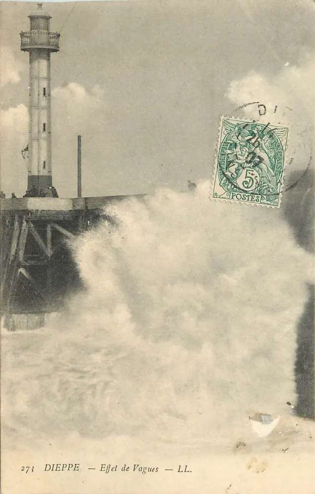 Dieppe — Efeito de Ondas — LL. - Frente