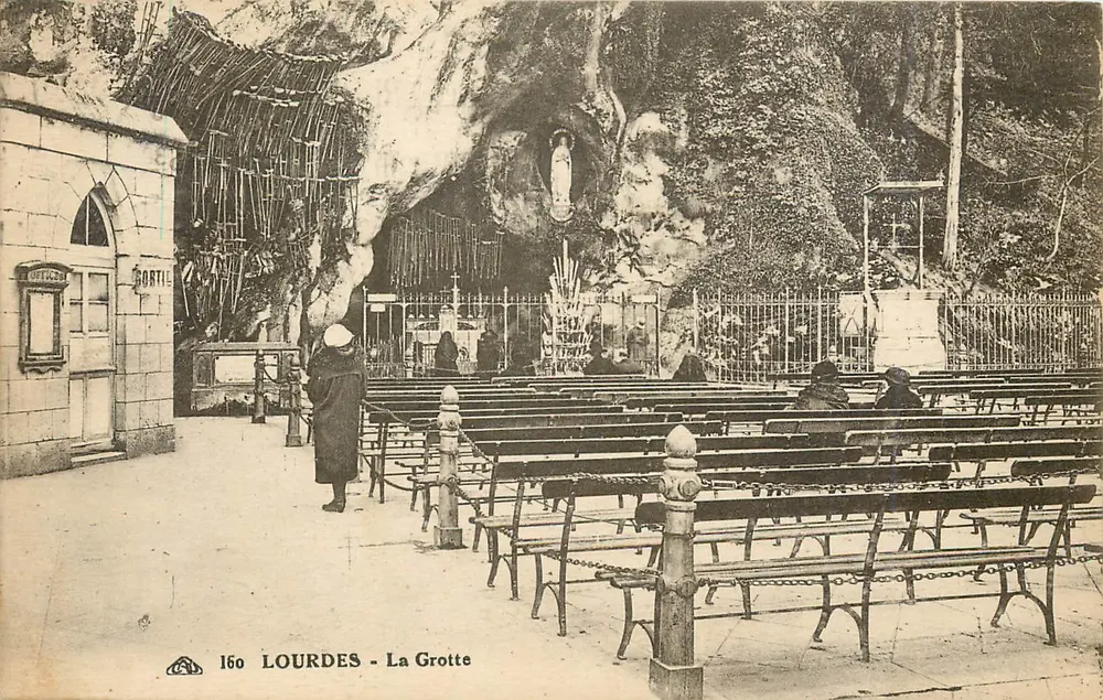 Lourdes - A Gruta — editor Gostil, n° 160 - Frente