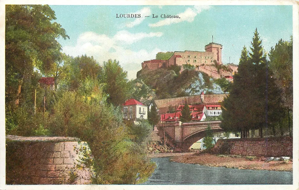 Lourdes — O Castelo. - Frente