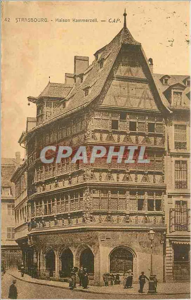 Estrasburgo - Casa Kammerzell — CAP. - Frente