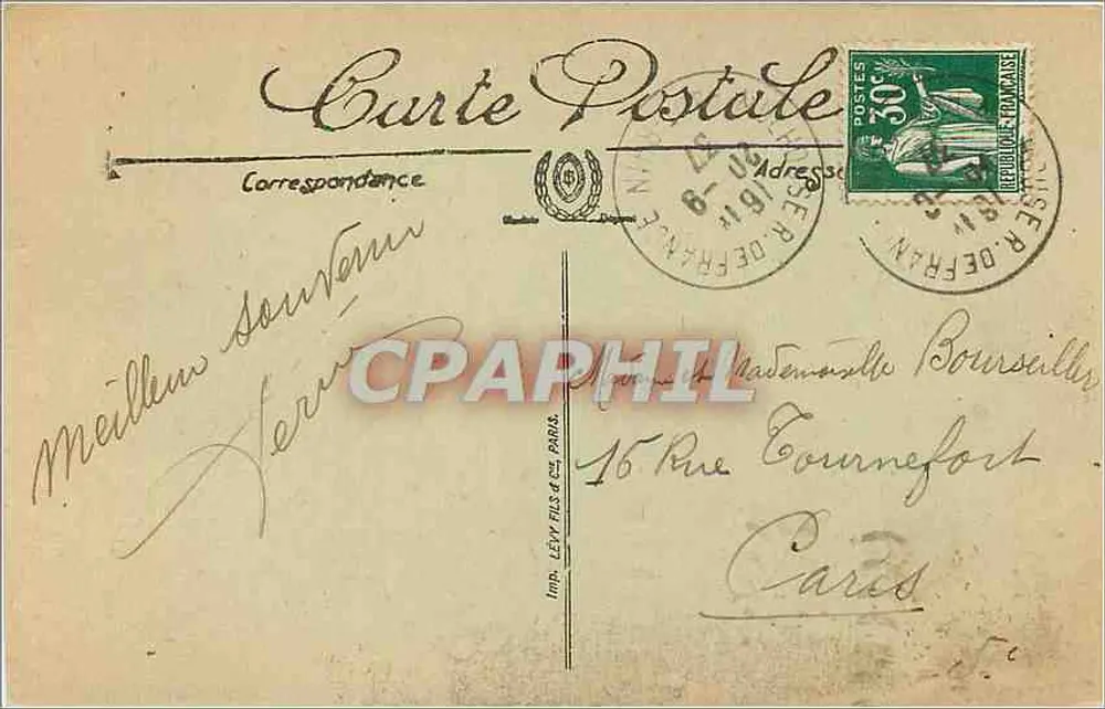 Mulhouse — Vista geral — LL. - Verso