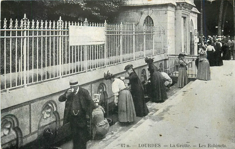 Lourdes — La Grôtle — Les Robinets — 67 n. - Awers