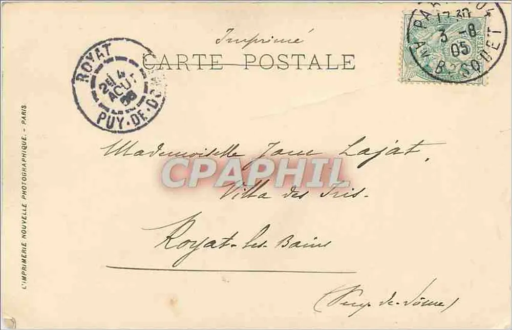 O Banho — Salão 1904 — Anthonissen — LL — n°49 - Verso