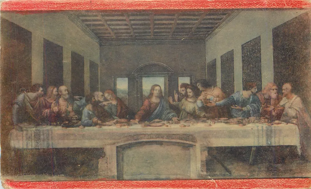 A Última Ceia — Leonardo da Vinci — Editor FEDRO SGORGI, n°20507 - Frente