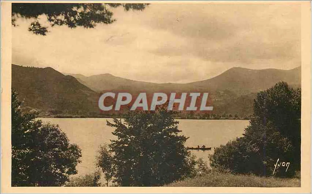 Lac Chambon — Environ du Mont-Dore (Puy-de-Dôme) — Les Éditions d'Art Martel - Recto