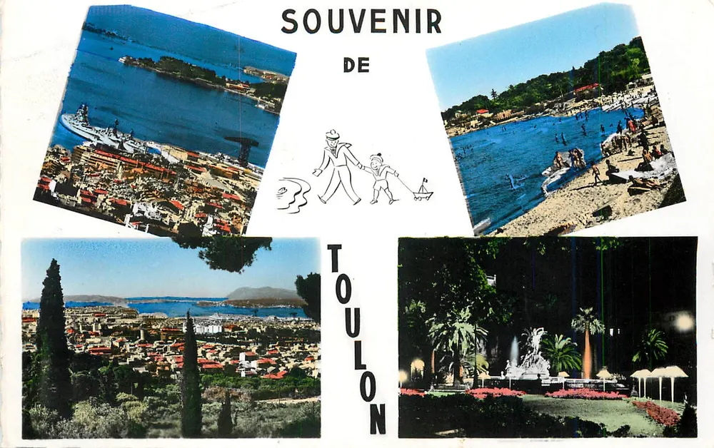 Toulon — Lembrete de Toulon — Edições S.E.P.T. - 74-105 - Frente