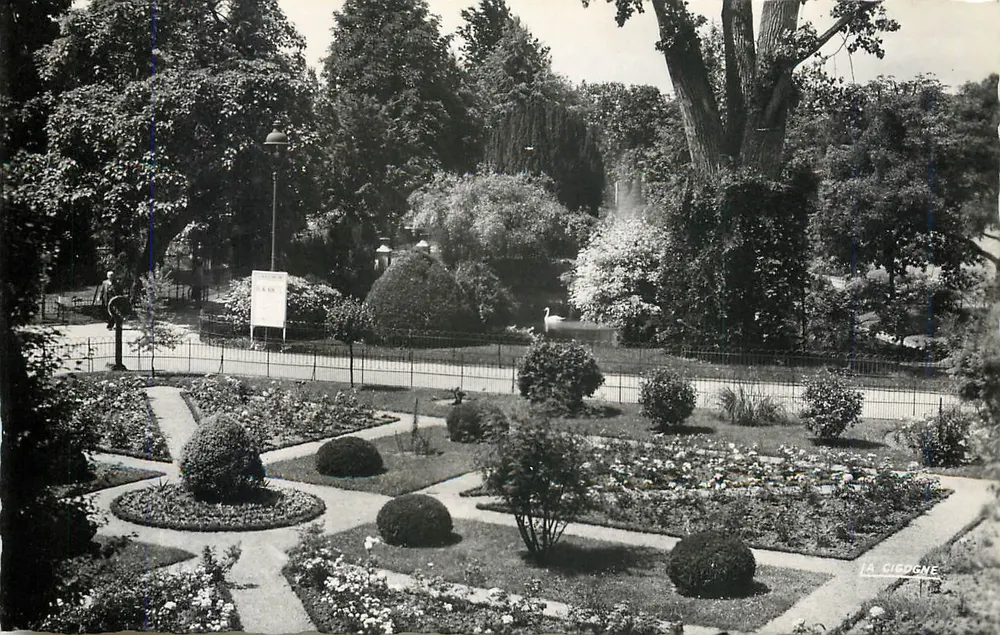Schwanengarten — Vichy — Editions de l'Hôtel de Ville - Vorderseite