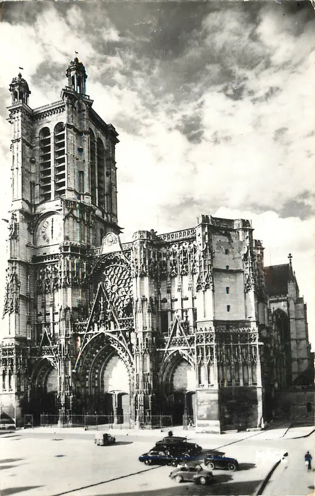 Troyes (Aube) — Catedral São Pedro (séculos XIII a XVI) — Edição MAGE - Frente