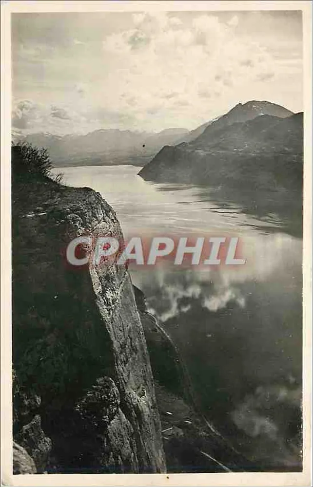 Lac du Bourget — Roche de la Chambotte en Dent du Chat — Uitgave « La Cigogne », Rue de Palanka, Grenoble - Voorkant