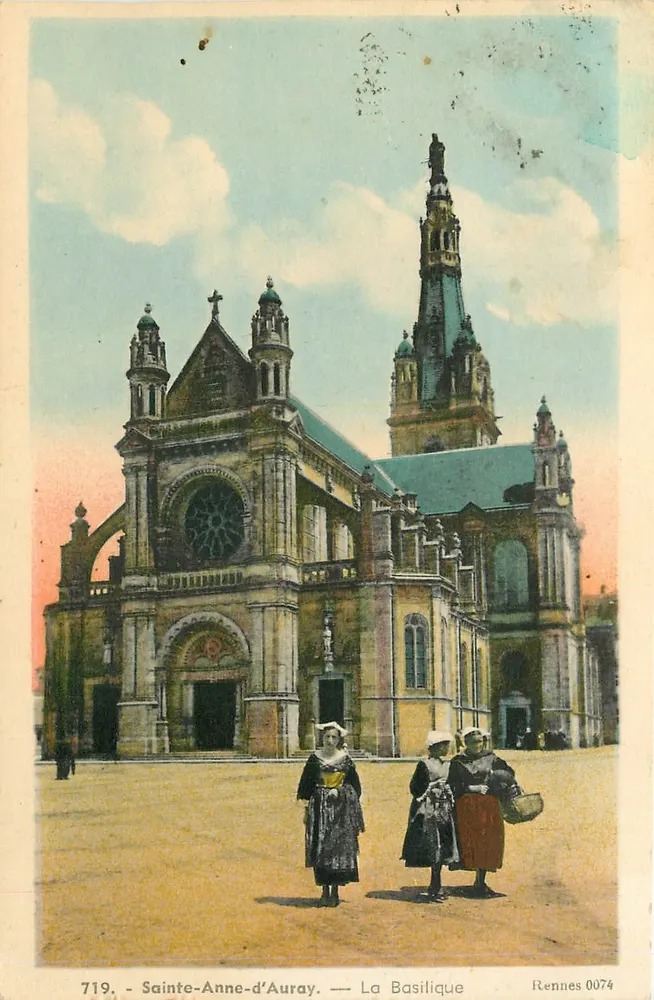 Sainte-Anne-d'Auray — Bazylika — Rennes 0074 - Awers
