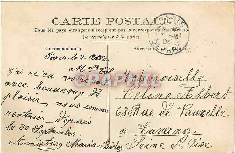 Tours — Catedral — Grand Bazar - Verso