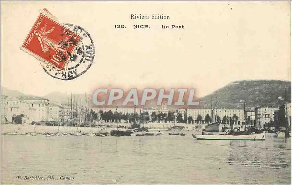 NICE — Le Port — Riviera Edition, n°120 - Frente