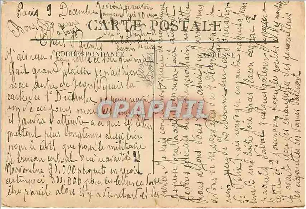 A catedral de Reims — em chamas — O Ataque Alemão! - Verso