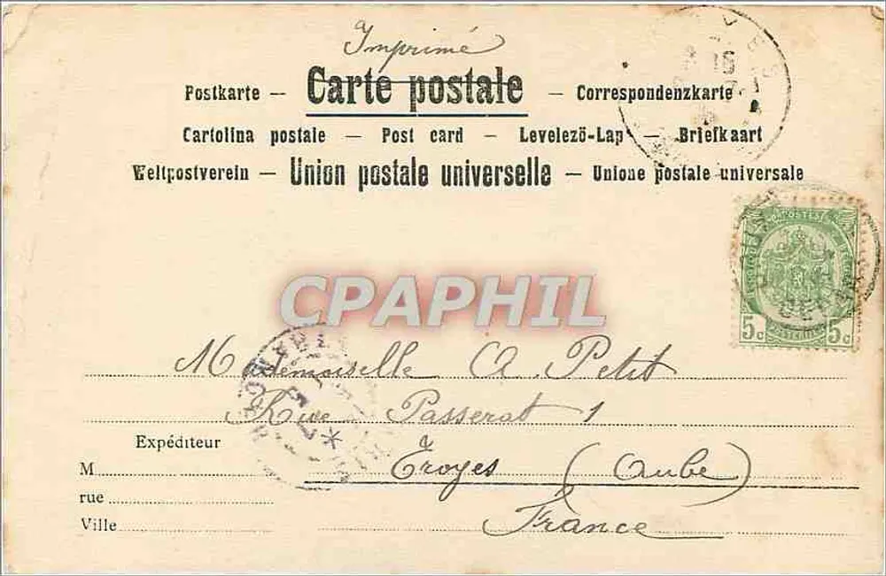 Bruxelas — A Casa do Rei — D.V.D. 9.671 - Verso
