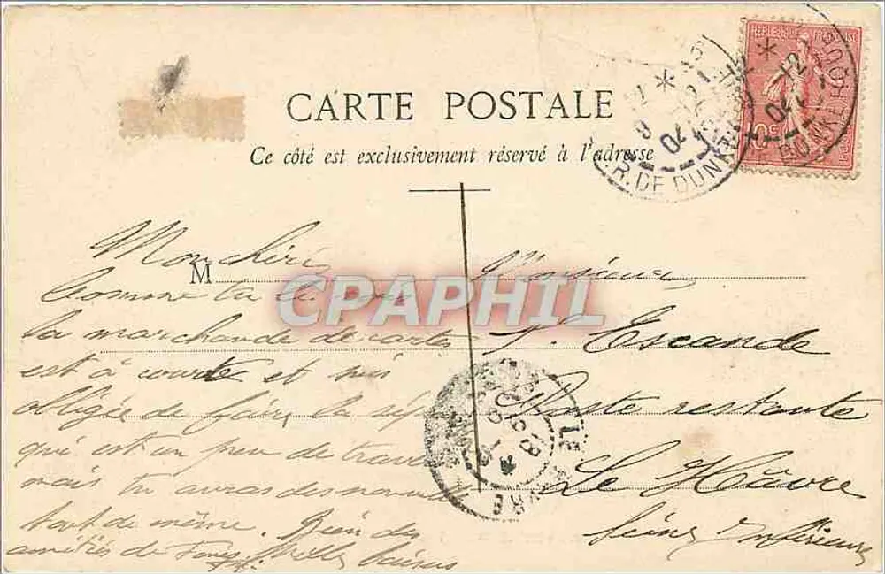 Versalhes - Trianon - As Cozinhas — Chèvre L. Fourquaux, L. F. et V. editor, Paris - Verso