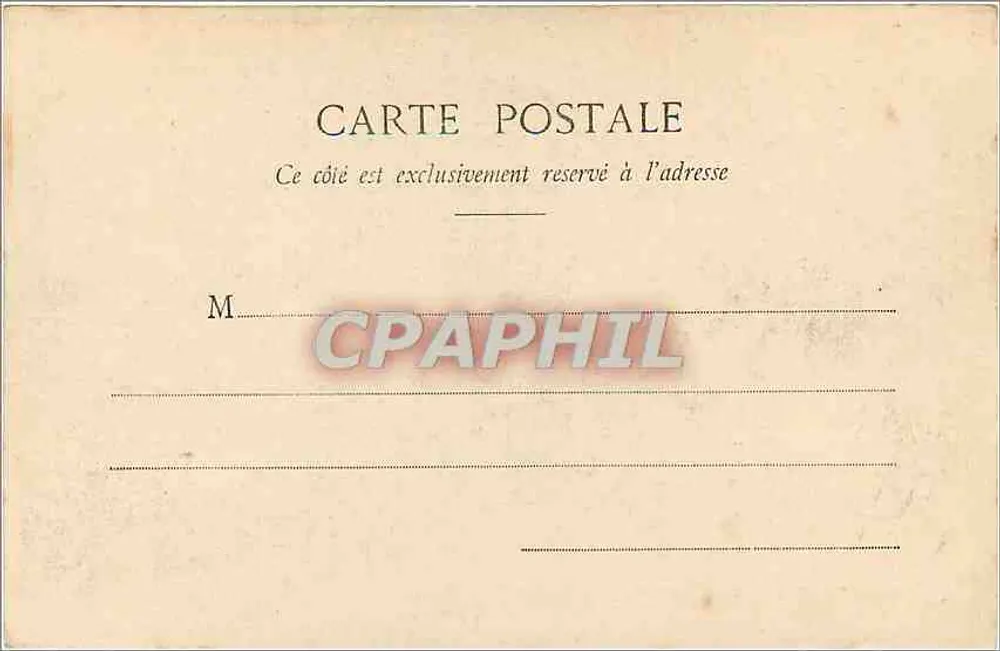 Lourdes — A Gruta de Massabielle — Henry Guillier, 31, 42 bis e 44, rue Fouquet - Verso