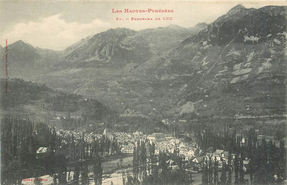 Luz — Panorama — Publisher Léonide Tézé, Toulouse, no. 31 - Front