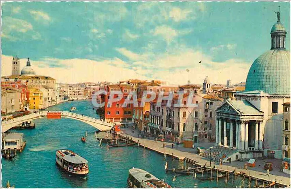 Veneza — Ponte degli Scalzi — editor desconhecido, série 8A - Frente