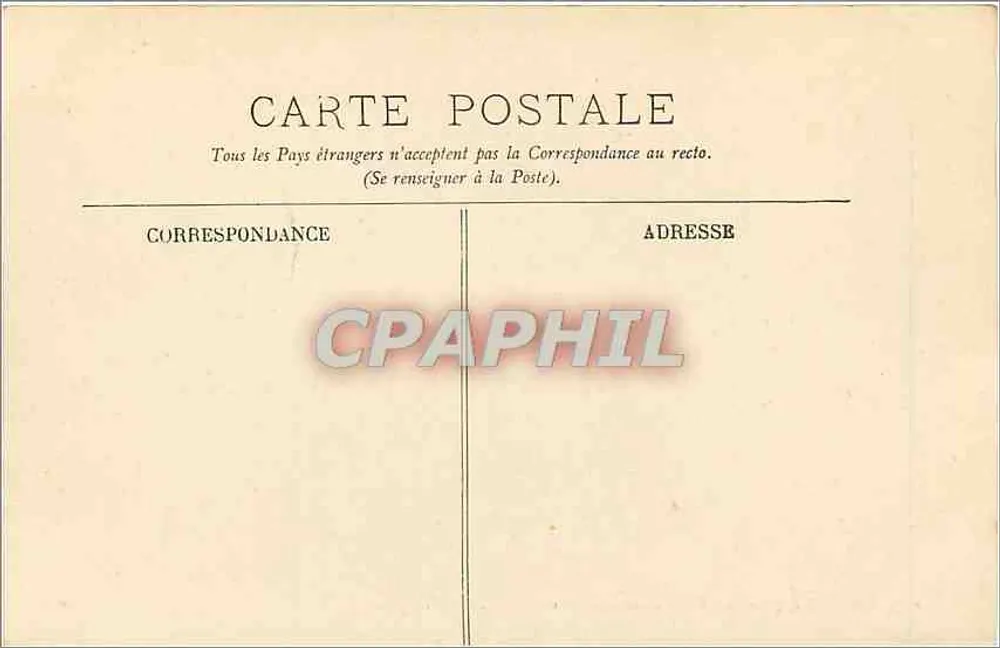 Le Havre — Place Gambetta und das Theater — LL. - Rückseite