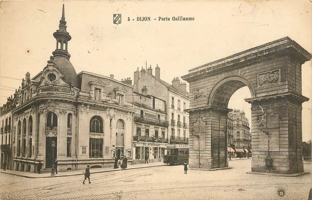 Dijon - Porta Guilherme — editor desconhecido, n°5 - Frente