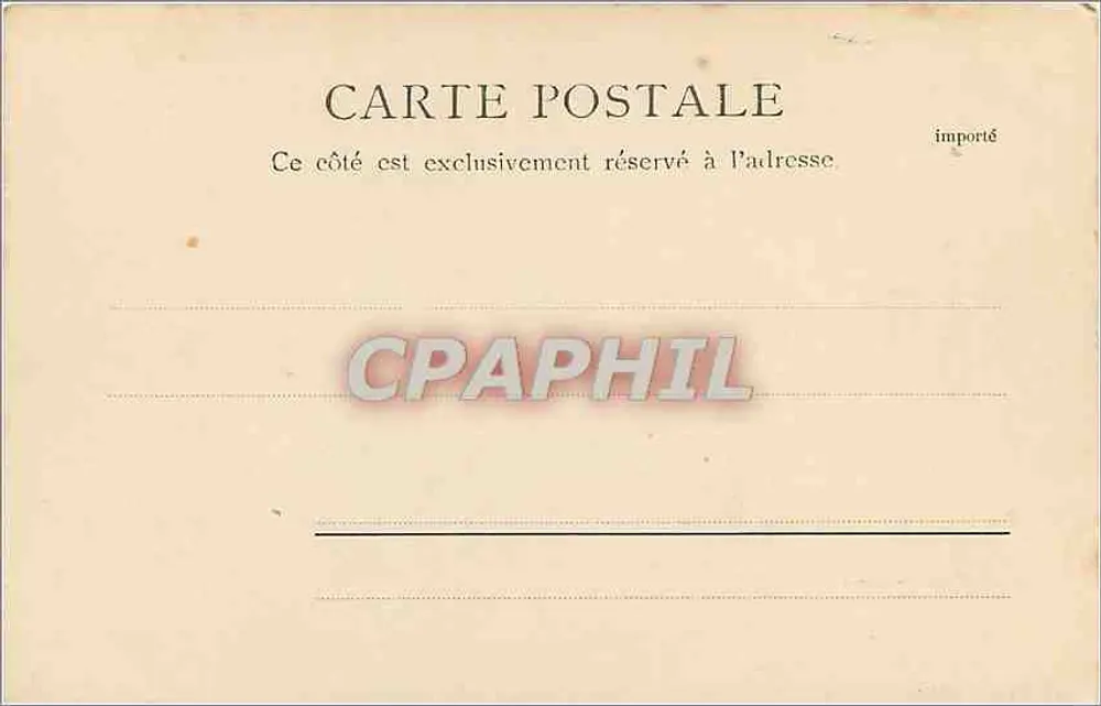 Il Porto dei Pescatori — Biarritz — R. & J. D. 10503 E,72 - Verso