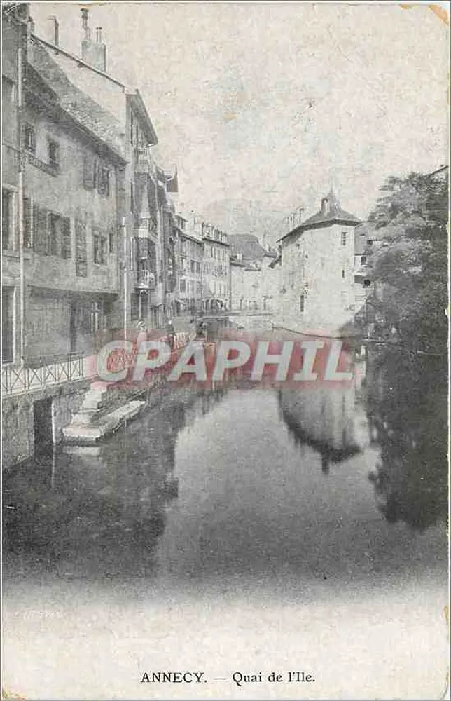 Annecy — Calçadão da Ilha - Frente