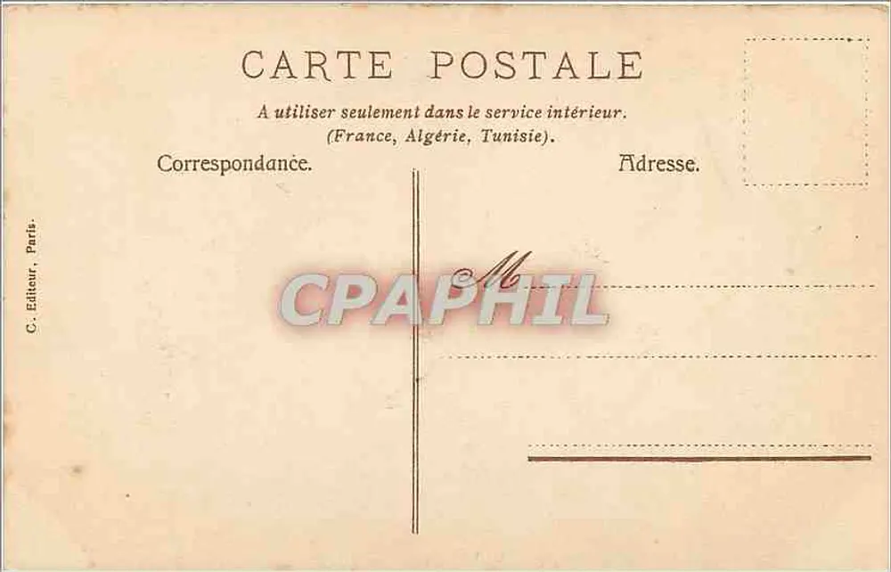 Colheita de trigo — Cena de campo — C. Editor, Paris - Verso