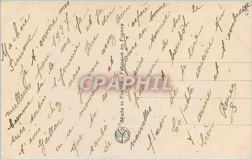 शीतकालीन दृश्य — बर्फ में घर — प्रकाशक आरएपी वोगर संख्या 4715 - पीछे