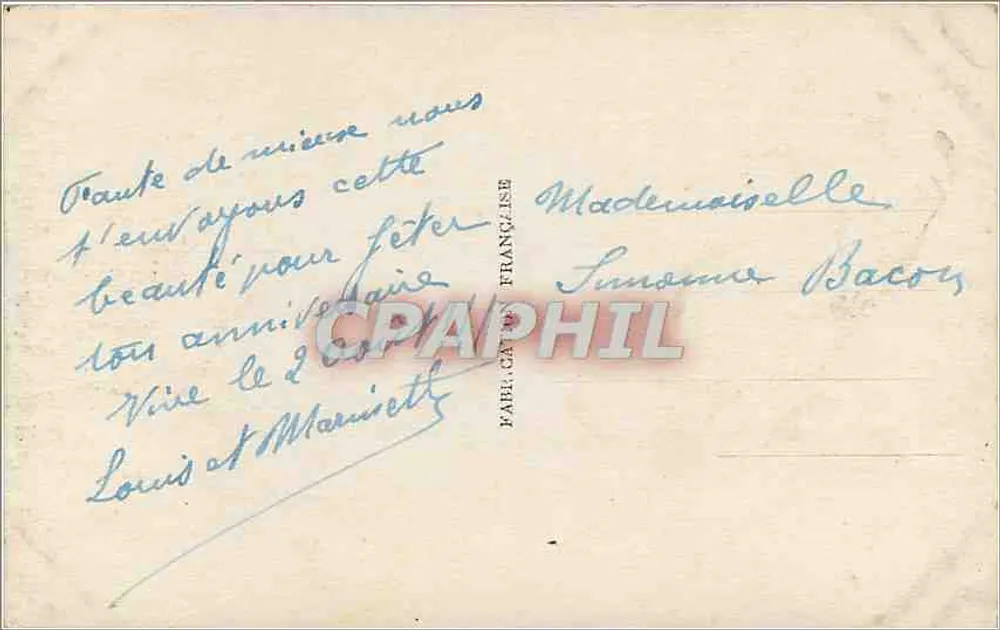 वाइओलेट का बूकेट — जन्मदिन — फुरिया 451 - पीछे