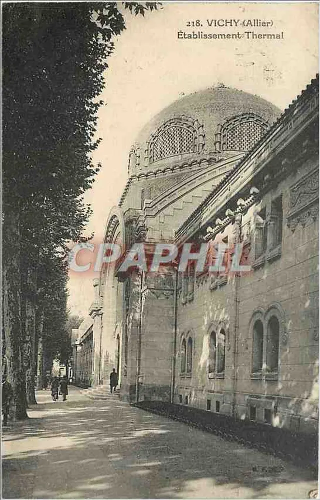विची (अल्लियर) — थेरमल स्थापना — संख्या 218 - आगे