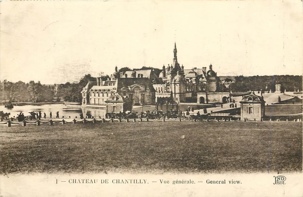 Castelo de Chantilly — Vista geral — JND Fot. - Frente