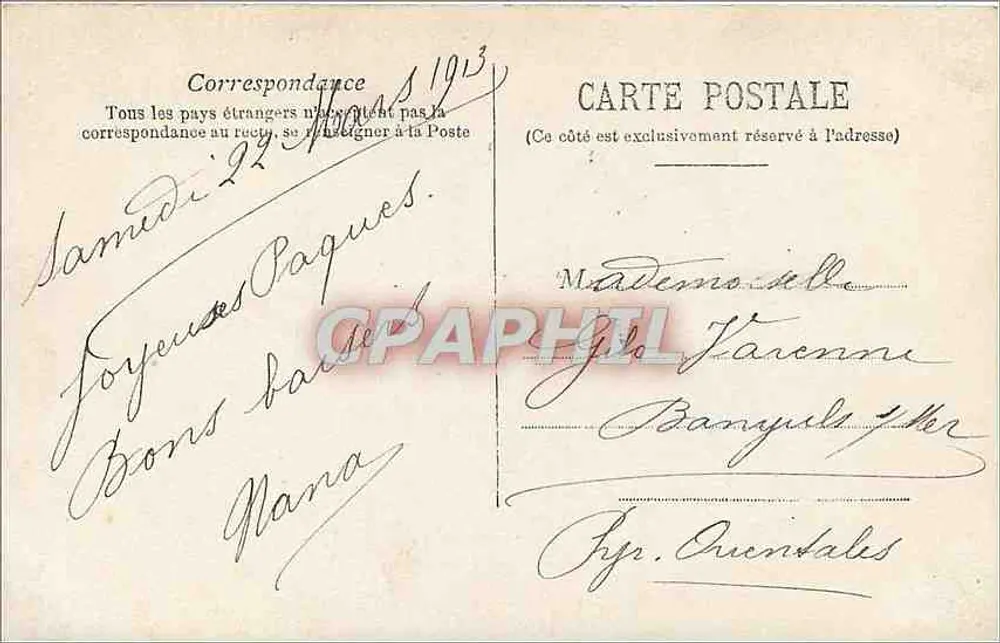 Toutou Grand Père — Diamant — éditeur Diamant, n° 127 - Verso
