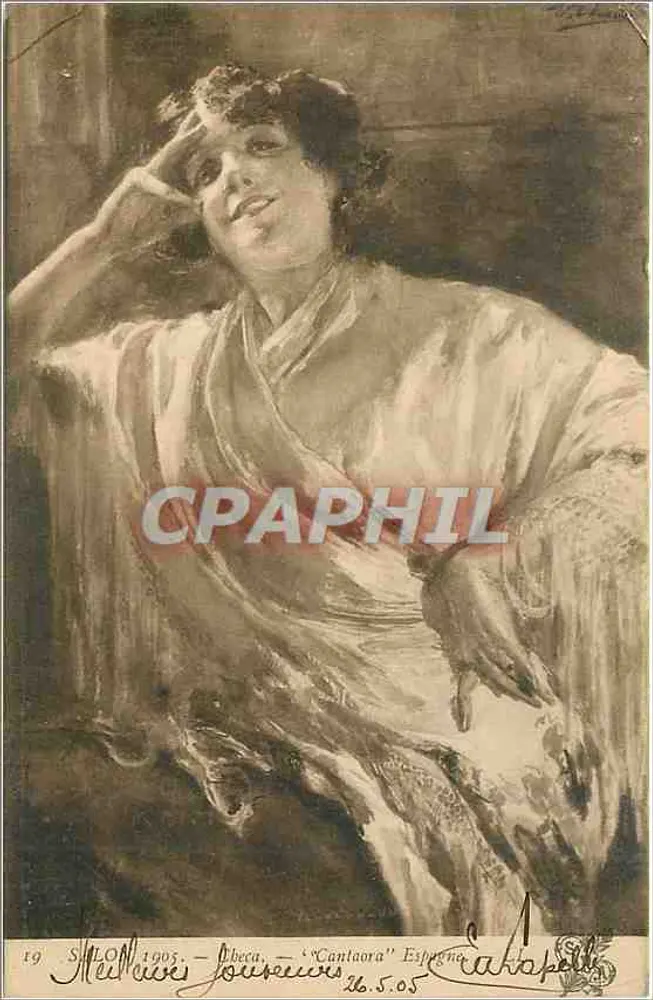 ईस्पानियोल कैंटोरा — एस. लोपेज़, 1905 — एस. लोपेज़, संख्या 19 - आगे