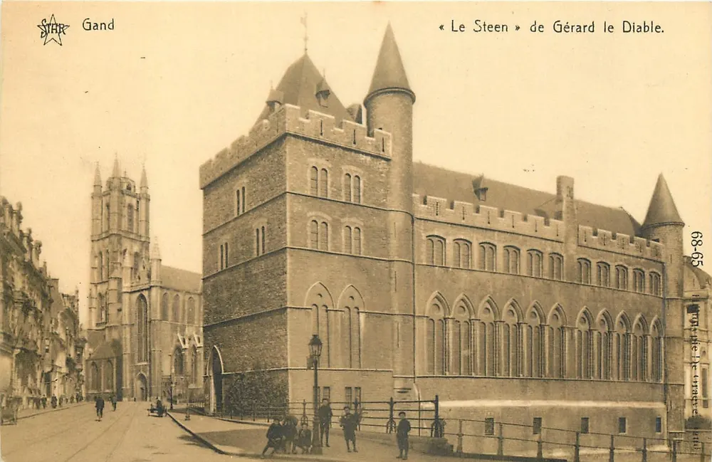Gand — « Le Steen » di Gérard le Diable — editore STAR, n° 68-65 - Recto