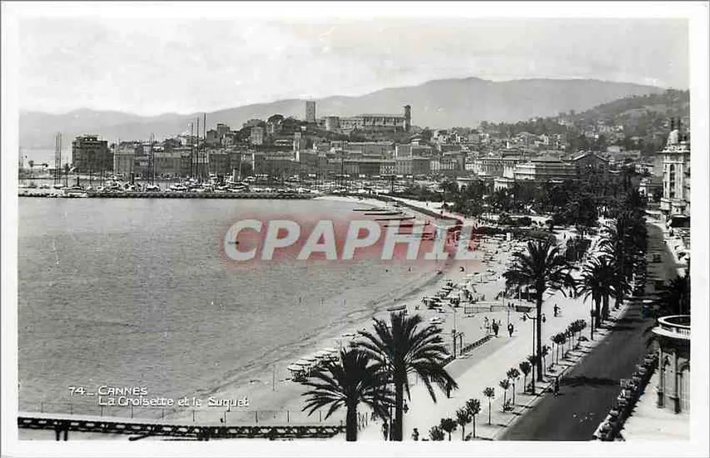 Cannes — A Croisette e o Suquet — Edições Frascati, Coronel Driant - Frente