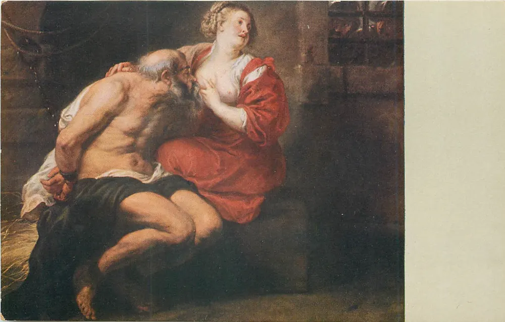 Cimon et Péra — L'amour filial — J. Vlieger, Amsterdam - Recto