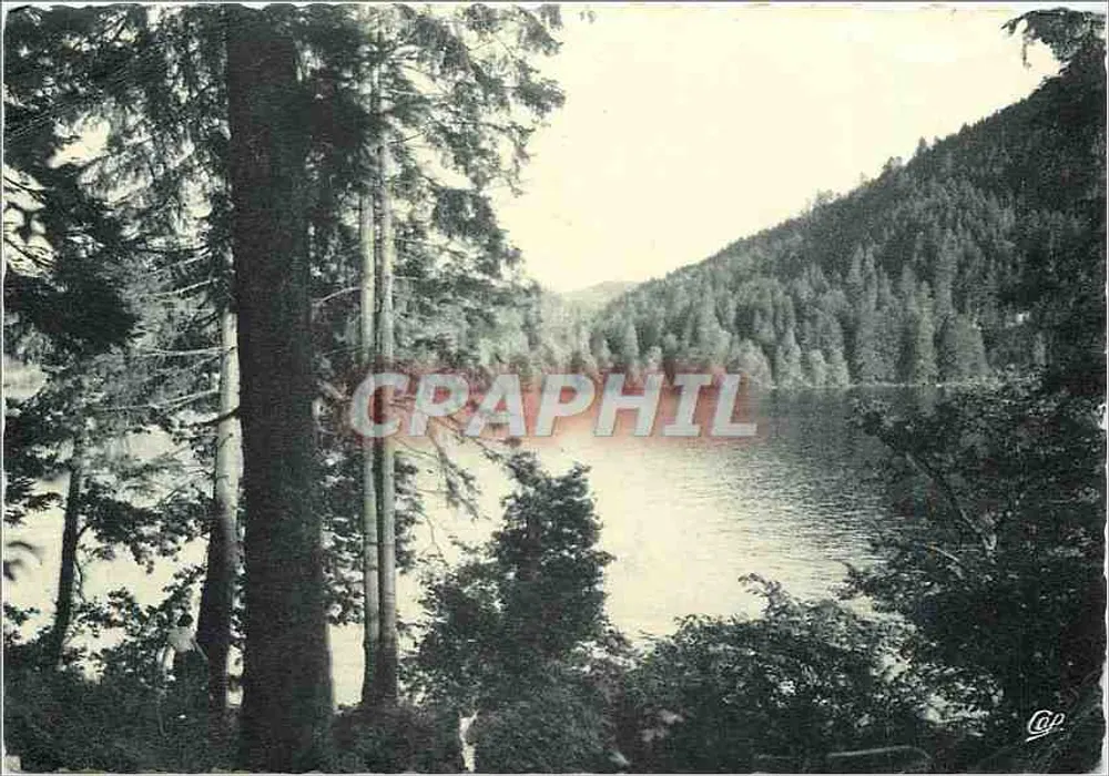 Gérardmer — Os bordos do lago — Cité des Arts Photomécaniques - Frente