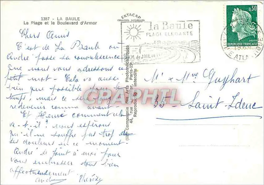 ला बॉउल - प्लेज़ आर बुलेवार्ड ड'अर्मोर - एडिटर : कैप - पीछे