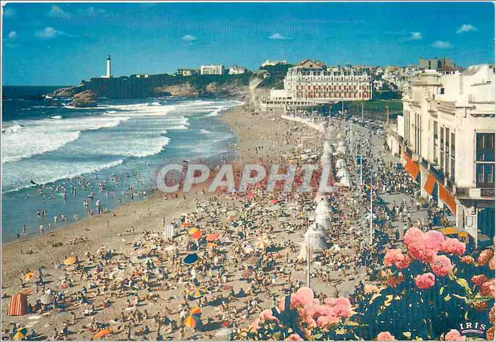 Biarritz — A Grande Praia — Compagnie des Arts Photographiques - Frente